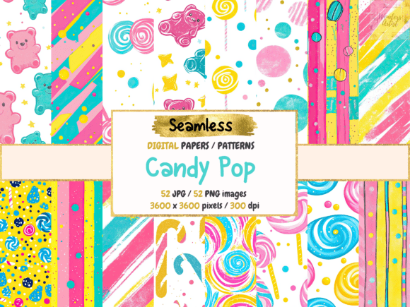 Candy Pop Seamless Digital Papers: A Playful Guide to Choosing and Using Them Right