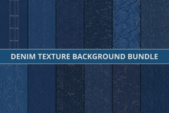 Denim Texture Background Bundle