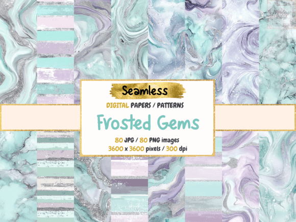 Frosted Gems Seamless Digital Papers: A Guide to Choosing and Using Them Effectively