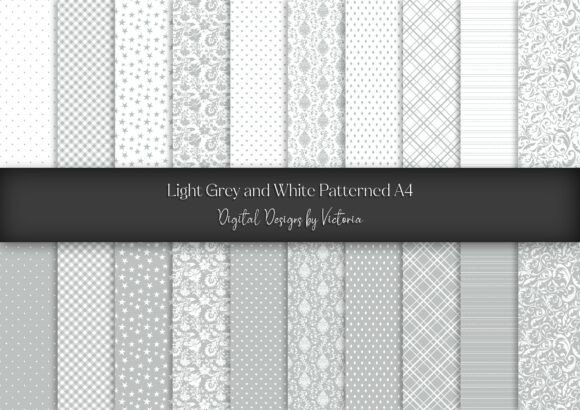 Light Grey and White Patterned Paper: A Versatile Resource for Creative and Professional Use